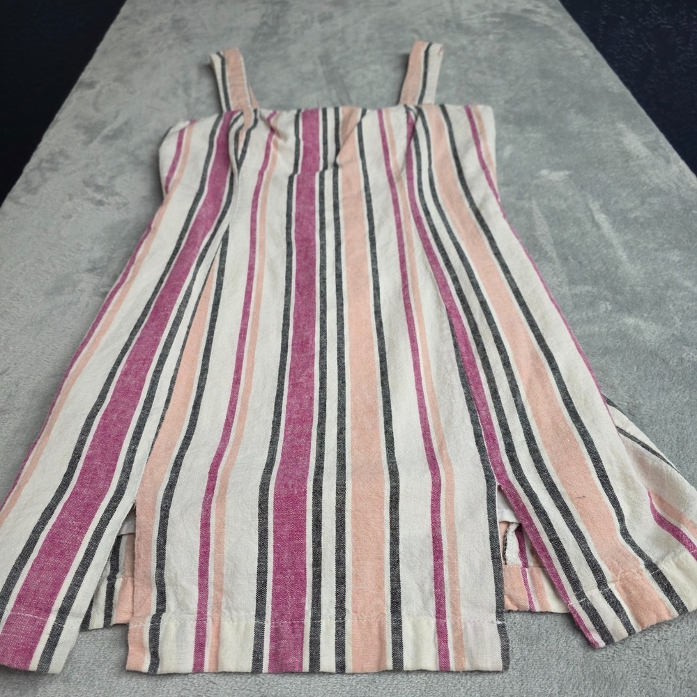 Forever 21 - Mini Dress - Tank Striped - Size S - Pink Stripes - Cotton Blend